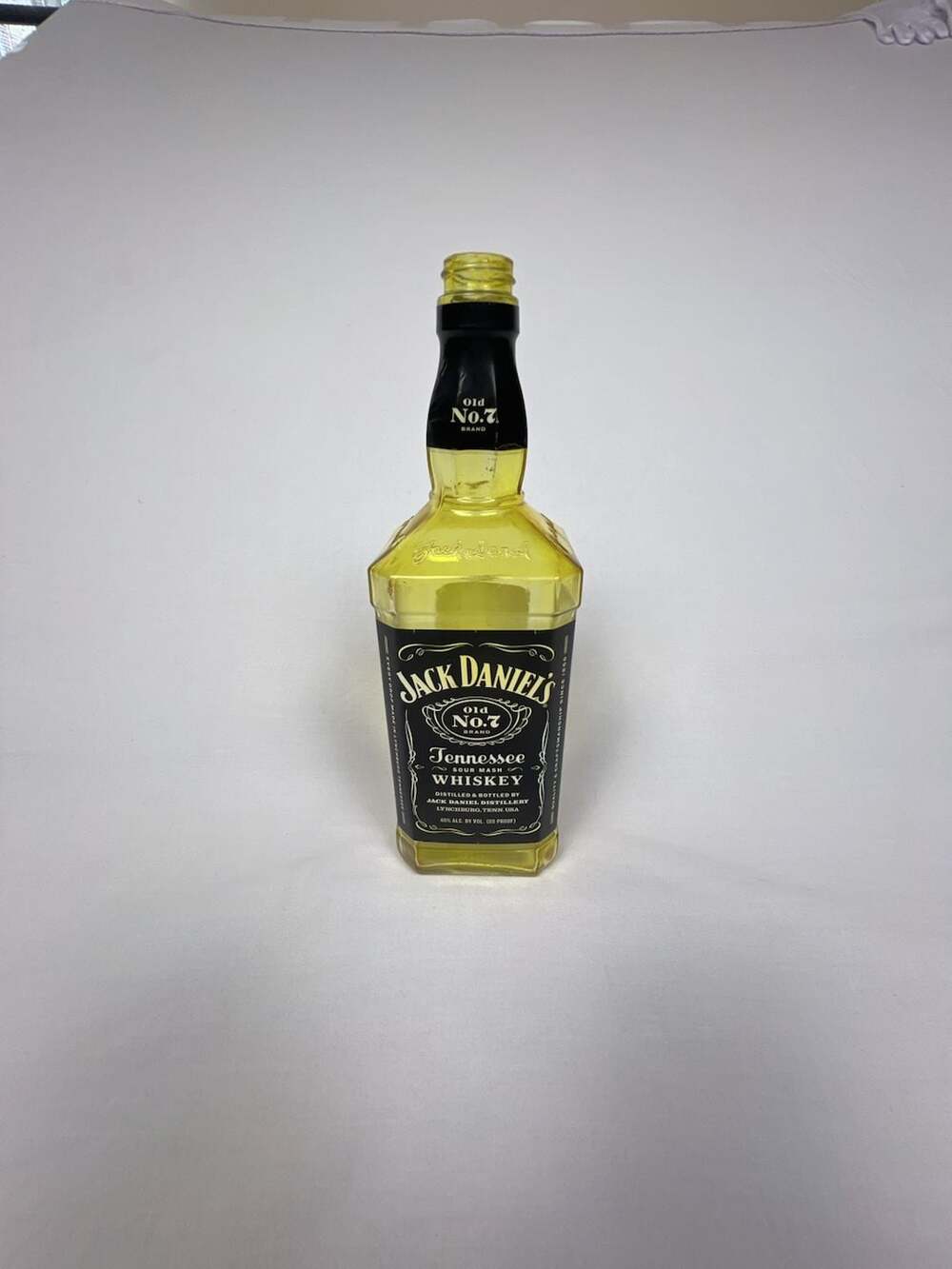 Jack Daniel's Old No. 7 Empty Tennessee Whiskey Glass Bottle
